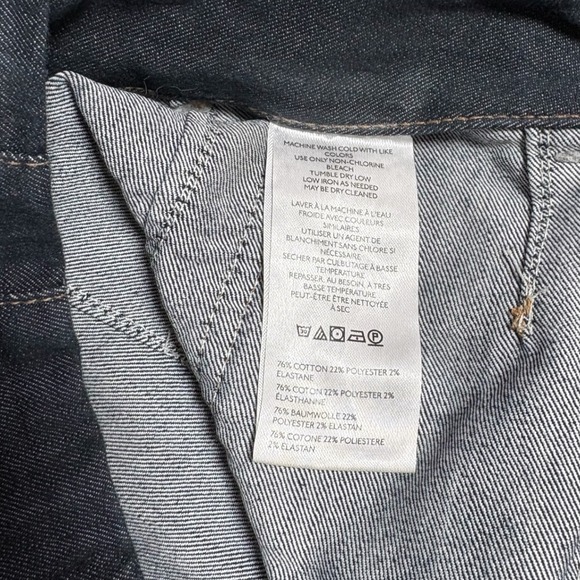 Maeve The Colette Crop Wide Leg Jeans Dark Denim Size 29 EUC - Picture 6 of 11